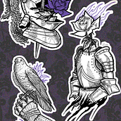 Meu projeto do curso: Desenho de tatuagem autoral com Procreate. Traditional illustration, Graphic Design, Drawing, Digital Illustration, Tattoo Design, and Digital Drawing project by Saulo Gabriel - 03.30.2022