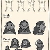 Mi Proyecto del curso: Dibujo de personajes llenos de personalidad. Projekt z dziedziny Projektowanie postaci, Sketching,  R, sunek, Stor, telling, Stor, board,  R, sunek art, st, czn i Narracja użytkownika Eileen Sandoval - 31.03.2022