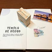 Mi Proyecto del curso: Creación de libros pop-up. Artesanato, Design editorial, Papercraft, Encadernação, e Criatividade para crianças projeto de Sara Rivera Huerta - 25.03.2022