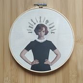 Mi Proyecto del curso: Bordado en fotografías sobre tela. Photograph, Collage, Paper Craft, Printing, Embroider, DIY, and Textile Design project by cristinabd88 - 03.31.2022