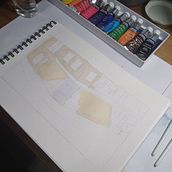 My project for course: Architectural Illustration with Watercolor. Un progetto di Disegno, Pittura ad acquerello, Illustrazione architettonica e Sketchbook di Ish Santos - 29.03.2022