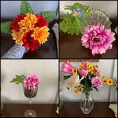 Mi Proyecto del curso: Diseño de arreglos con flores de temporada. Un proyecto de Diseño de interiores, Paisajismo, Decoración de interiores, DIY, Diseño floral y vegetal de Fernanda Salvo Tapia - 31.03.2022