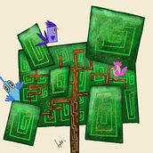 L’arbre aux oiseaux. Un proyecto de Ilustración tradicional de lidzsimpson - 26.03.2022