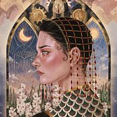 Dolores. Traditional illustration, and Fine Arts project by Fernanda Maya - 03.31.2022