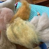 Mi Proyecto del curso: Creación de animales con needle felting. Arts, Crafts, To, Design, Fiber Arts, Needle Felting, and Textile Design project by m_arte_ll - 04.01.2022