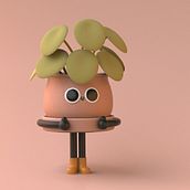 Mi Proyecto del curso: Introducción al modelado de personajes 3D con Cinema 4D. Un proyecto de 3D, Modelado 3D y Diseño de personajes 3D de Leslie Morales Subirana - 01.04.2022