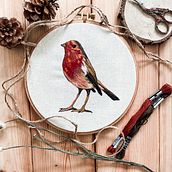 My project for course: Painting with Thread: Textile Illustration Techniques Ein Projekt aus dem Bereich Traditionelle Illustration, Stickerei und Textildesign von Milena Górska - 01.04.2022