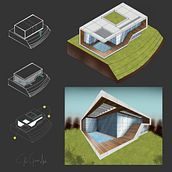 Mi Proyecto del curso: Sketching arquitectónico y artístico con Procreate. Architecture, Sketching, Digital Illustration, Digital Architecture, and Architectural Illustration project by Gino Henderson Esteban García - 04.01.2022