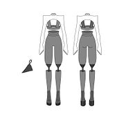 Dibujo técnico de moda. Textile Design, Accessor, Design, Fashion Design, Traditional illustration, Digital Illustration, Vector Illustration, and Editorial Illustration project by María Gomes - 03.29.2022