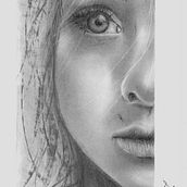 Mi Proyecto del curso: Retrato artístico al carboncillo: creando atmósferas. Traditional illustration, Fine Arts, Drawing, Portrait Drawing, Realistic Drawing, and Artistic Drawing project by raquel3fer - 04.01.2022