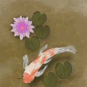 Peixes. Projekt z dziedziny Trad, c i jna ilustracja użytkownika Pri Silva - 01.04.2022