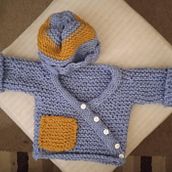 Mi Proyecto del curso: Tejido de punto para prendas infantiles. Un projet de St, lisme, Art textile, DIY, Tricot , et Design textile de arobbita_lulu - 01.04.2022