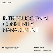 Mi Proyecto del curso: Introducción al community management <3. Social Media, Digital Marketing, Content Marketing, Facebook Marketing & Instagram Marketing project by Rosa Katalina Carrillo - 02.27.2022