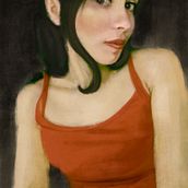 Portrait. Traditional illustration, Painting, Digital Illustration, and Digital Painting project by Ernesto Cifuentes - 04.01.2022