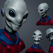 Mi Proyecto del curso: Modelado de personajes en 3D. 3D, Design de personagens, Modelagem 3D, Design de personagens 3D, e 3D Design projeto de William Gozalo - 30.03.2022