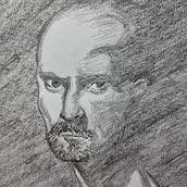 Meu projeto do curso: Introdução ao desenho de retrato. Un projet de Illustration traditionnelle, Beaux Arts, Dessin au cra, on, Dessin, Dessin de portrait, Dessin artistique , et Dessin anatomique de lpgariglio - 02.04.2022