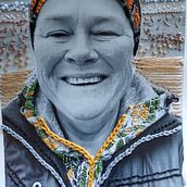 Mijn project van de cursus: Inleiding tot fotoborduren: creëer afbeeldingen met textuur. Un proyecto de Fotografía, Papercraft, Bordado, DIY y Diseño textil de tuinhof66 - 02.04.2022