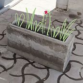 Macetas rectangulares de concreto para patio. Arts, Crafts, Furniture Design, Making, Interior Design, Interior Decoration, DIY, Design, Architecture, Industrial Design, L, scape Architecture, and Product Design project by Wampi Moradito - 03.12.2022