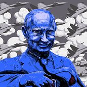 Wolf in Putin's clothing. Un proyecto de Ilustración tradicional de Joao Xu - 01.04.2022
