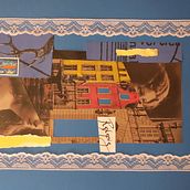 My project for course: Mixed-Media Illustration: Activate Your Imagination. Traditional illustration, Fine Arts, Collage, Drawing, Acr, and lic Painting project by Magdalena Walkowiak - 04.03.2022