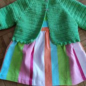 Mi Proyecto del curso:  Top-down: prendas a crochet de una sola pieza. Fashion Design, Fiber Arts, DIY, Crochet, and Textile Design project by m_orusco - 04.03.2022