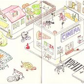 Il mio progetto del corso: L’arte dello sketching: trasforma i tuoi bozzetti in arte. Traditional illustration, Drawing, Sketchbook, and Colored Pencil Drawing project by Jascha e Marianna - 06.30.2021