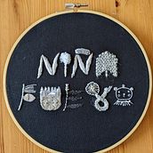 My project for course: Introduction to Raised Embroidery . % Kate tarafından hazırlanan Nakış, Ve Tekstil Tasarımı projesi - 04.04.2022