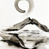 ENSÓ-1 (Tinta). Un progetto di Pittura di Pilar Salvador Marco - 04.04.2022