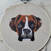 My project for course: Needle Painting for Beginners. Un proyecto de Bordado, Ilustración naturalista				 y Diseño textil de natarassova - 04.04.2022