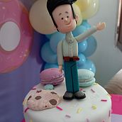 Mi Proyecto del curso: Modelado de personajes con pasta de azúcar. Design, Character Design, and DIY project by Madeley Madiedo - 04.04.2022