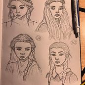 Mi Proyecto del curso: Sketchbook de retrato: explora el rostro humano. Sketching, Drawing, Portrait Drawing, Artistic Drawing, and Sketchbook project by Jesús Sánchez - 04.04.2022