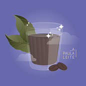 Café Paulista. Graphic Design, Traditional illustration, Motion Graphics, and Animation project by Ana Paula Mendes - 04.04.2022