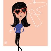 Mi Proyecto del curso: Introducción a la creación de personajes estilo cartoon. Ilustração tradicional, Design de personagens, e Desenho projeto de Estefani PS - 01.04.2022