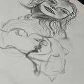Mi Proyecto del curso: Sketchbook de retrato: explora el rostro humano. Un progetto di Bozzetti, Disegno, Disegno di ritratti, Disegno artistico e Sketchbook di Edgar Ruiz perez - 04.04.2022