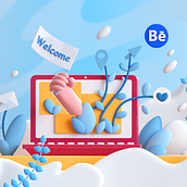  Workspaces: 3d scenes. Traditional illustration, 3D Modeling, 3D, Design, and Motion Graphics project by Vedant hegde - 04.04.2022