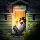Mi Proyecto del curso: Ilustración digital cinematográfica con Photoshop. Un proyecto de Ilustración tradicional, Ilustración digital y Concept Art de brenbrencascas - 06.04.2022