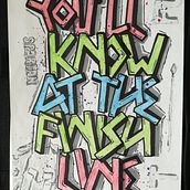 Mein Kursprojekt: Graffiti inspiriertes Lettering Ein Projekt aus dem Bereich T, pografie, Kalligrafie, Lettering, T, pografisches Design, H und Lettering von Markus Kammlander - 06.04.2022