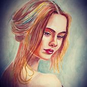 Mi Proyecto del curso: Sketchbook de retrato: explora el rostro humano. Un proyecto de Bocetado, Dibujo, Dibujo de Retrato, Dibujo artístico y Sketchbook de Tita Chuquisengo - 06.04.2022