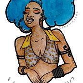 Criando no Digital . % Thalita Nogueira tarafından hazırlanan Geleneksel illüstras, Ve on projesi - 04.06.2022