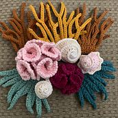 Mi Proyecto del curso: Técnicas de crochet para tejer la vida marina. Un proyecto de Diseño de complementos, Artesanía, Tejido, Crochet y Diseño textil de Catalina Iglesias - 01.04.2022