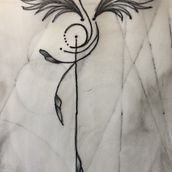 Mi Proyecto del curso: Tatuaje para principiantes. Tattoo Design project by Ad Prz - 04.07.2022