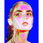 My project for course: Abstract Portraiture with Photoshop and After Effects. Un progetto di Animazione, Animazione 2D e Illustrazione digitale di JeongHee Kim - 06.04.2022