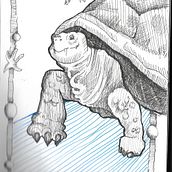 Mein Kursprojekt: Tagebuch illustrieren: Fülle dein Skizzenbuch mit Erlebnissen. Un projet de Illustration traditionnelle, Esquisse , Dessin, Carnet de croquis et Illustration à l'encre de janinesand - 07.04.2022