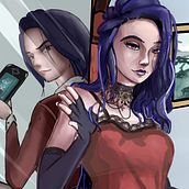 Princess Lecil (Reincarnated Renegade Volume 2). Digital Painting, and Design project by Austin Scanlon - 04.07.2022