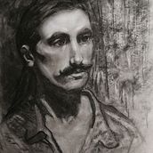 Mon projet du cours : Portrait réaliste au fusain. Traditional illustration, Fine Arts, Drawing, Portrait Drawing, and Realistic Drawing project by Pasquale Noizet - 04.06.2022