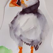 My project for course: Illustrating Nature: A Creative Exploration. Un projet de Illustration traditionnelle, Peinture, Dessin, Aquarelle, Illustration à l'encre et Illustration naturaliste de harveydenise91 - 07.04.2022