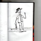 Mi Proyecto del curso: Introducción a la creación de personajes estilo cartoon. Traditional illustration, Character Design, and Drawing project by Luiz Eduardo Bruzaca Edi bruzaca - 04.07.2022