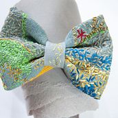 Il mio progetto del corso: Design di indumenti artigianali da zero, un papillon. Arts, Crafts, Fashion Design, Embroider, Sewing, DIY, Patternmaking, and Dressmaking project by danielacresci - 04.09.2022