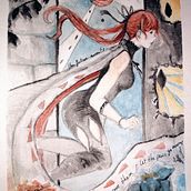 Mon projet du cours : Illustration artistique : dessinez votre imaginaire. Traditional illustration, Painting, Creativit, Pencil Drawing, and Drawing project by eimra - 04.08.2022