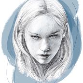 My project for course: Modern Portraiture with Procreate: Stylize Your Subject . % Sabine Israel tarafından hazırlanan Geleneksel illüstras, on, Dijital İllüstras, on, Ve Dijital Çizim projesi - 04.09.2022